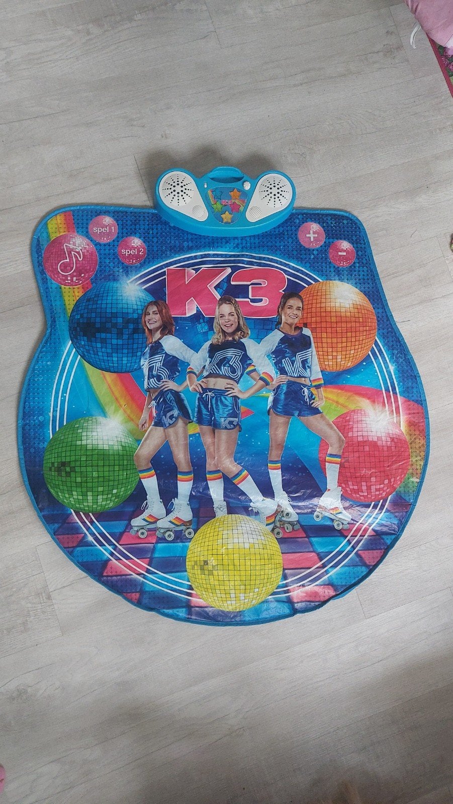 K3 Roller disco dansmat, Kinderen en Baby's, Ophalen of Verzenden, Zo goed als nieuw, Meisje