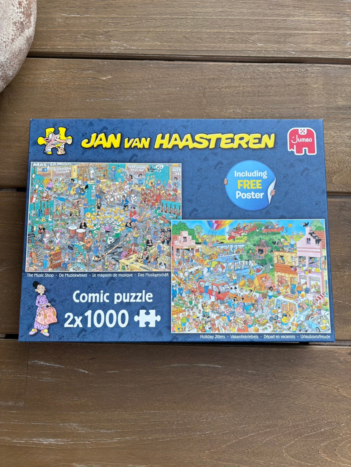 Jan van Haasteren, Ophalen, 500 t/m 1500 stukjes, Zo goed als nieuw