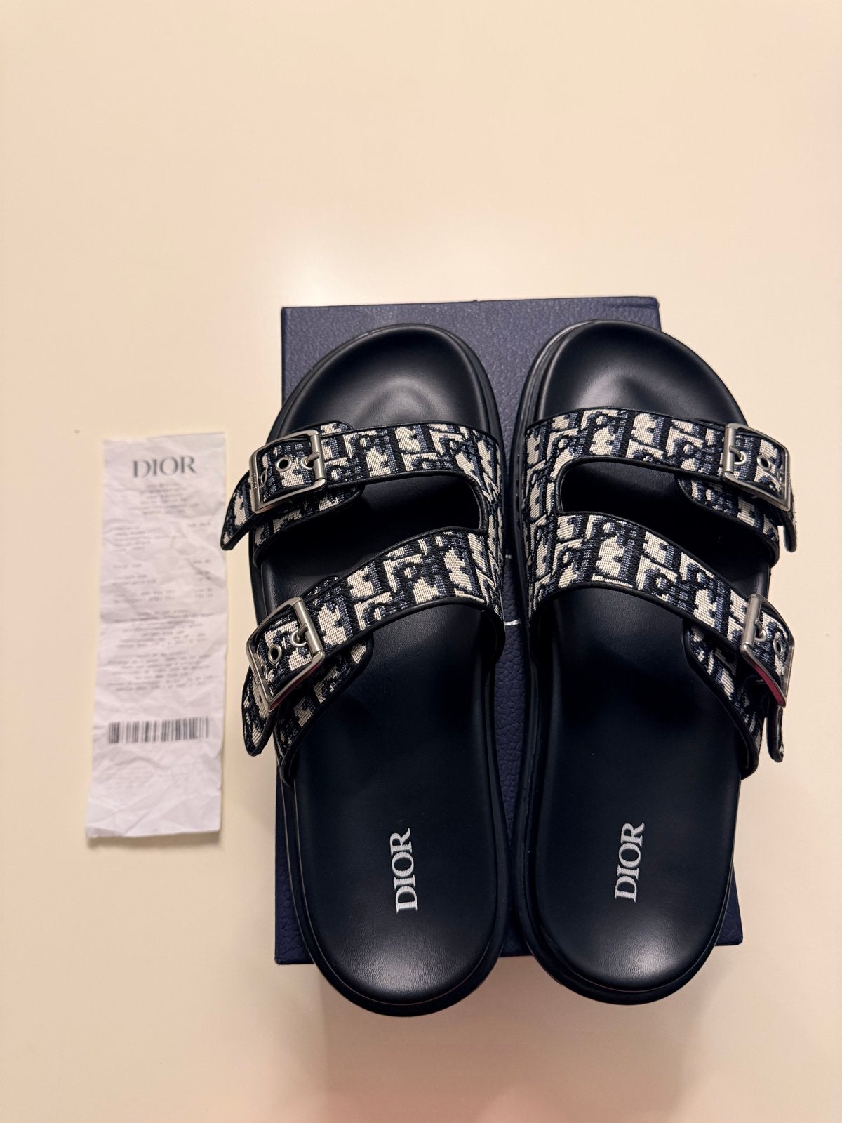 Dior sandalen, Sandalen, Zwart, Ophalen of Verzenden, Zo goed als nieuw