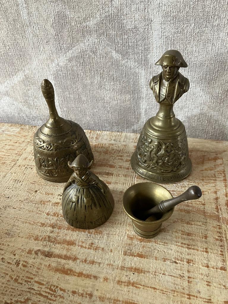 Koperen bellen, Antiek en Kunst, Ophalen, Koper