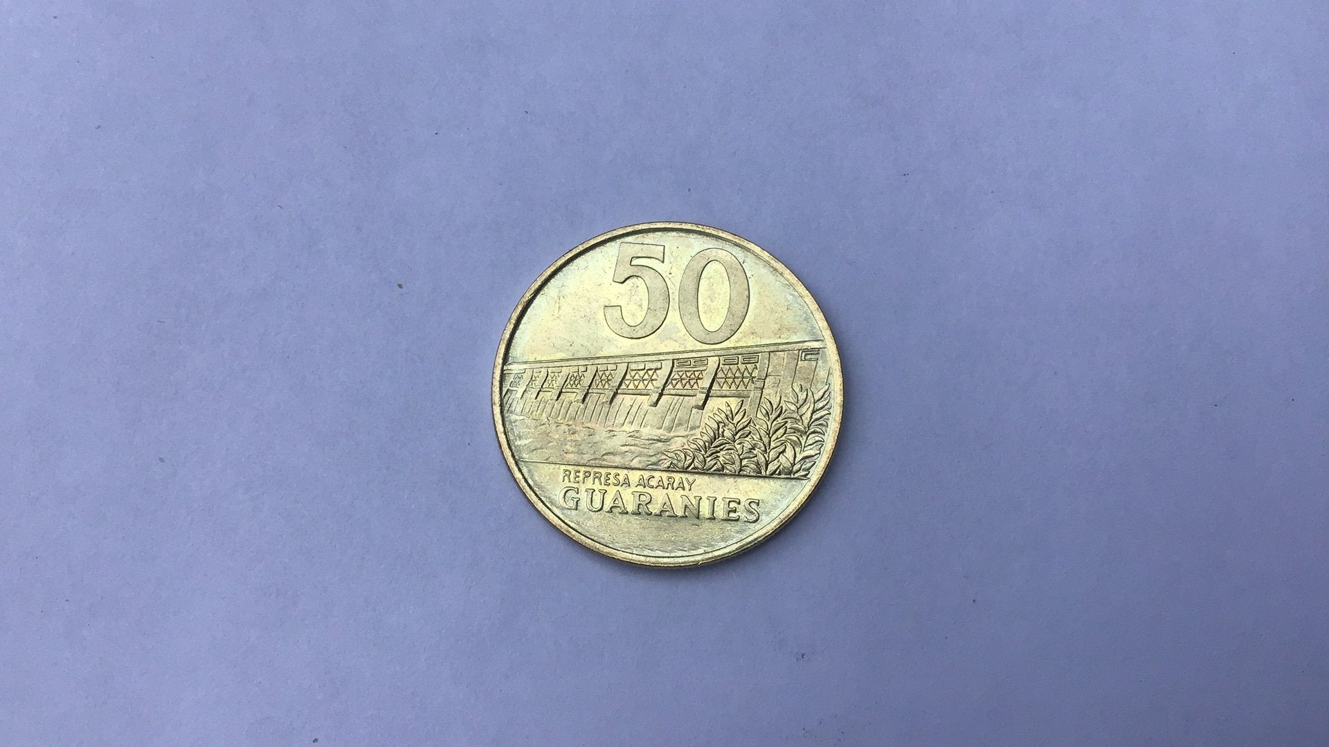 Paraguay 50 guaranies 1992., Postzegels en Munten, Munten | Amerika, Ophalen of Verzenden