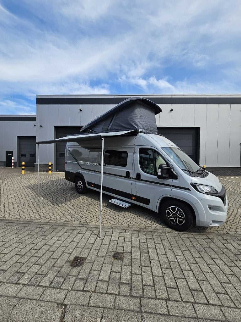 Etrusco 640 SB lengte bedden 11800KM, Buscamper of Camperbus, Fiat, Vloeistofverwarming, 6 tot 7 meter