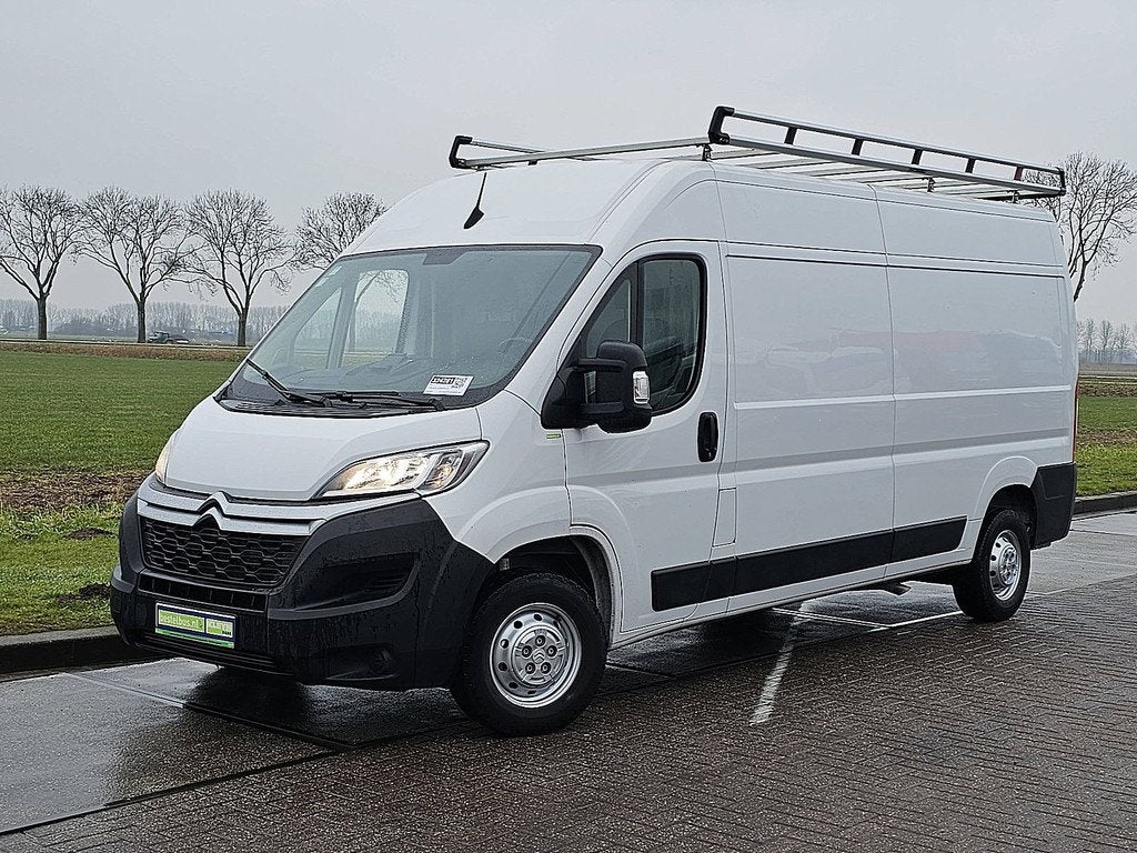CITROEN JUMPER 2.2 l3h2 165pk navi ac, Auto's, Gebruikt, Euro 6, Citroën, Wit