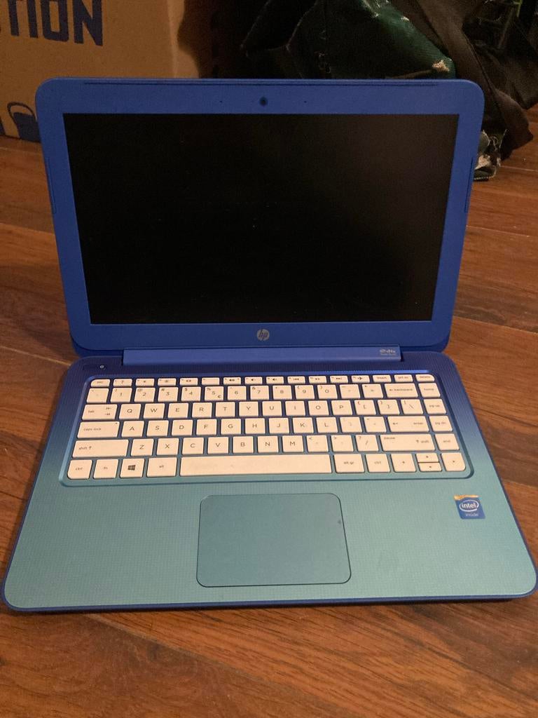HP Stream 13  Blauw laptop, Qwerty, 13 inch, Minder dan 2 Ghz, Ophalen of Verzenden