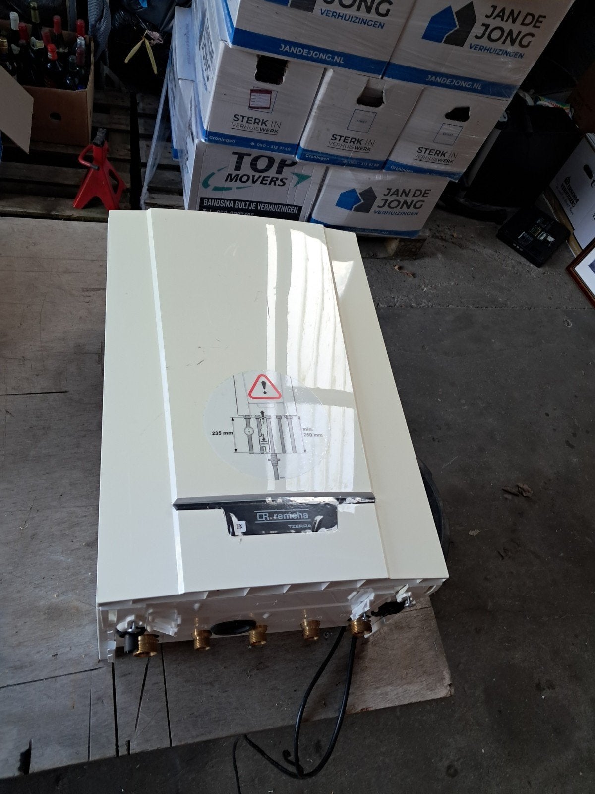 Nieuwe Remeha Tzerra M 24c Plus CCS CV-ketel, Ophalen, 30 tot 80 cm, Cv-ketel of Combi-ketel, Nieuw