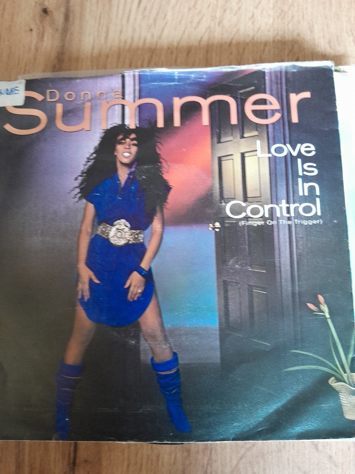 Donna summer 7inch love is in control, Ophalen of Verzenden, Zo goed als nieuw, Pop