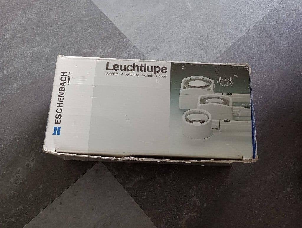 Eschenbach loeplamp, Ophalen of Verzenden, Zo goed als nieuw, Loeplamp