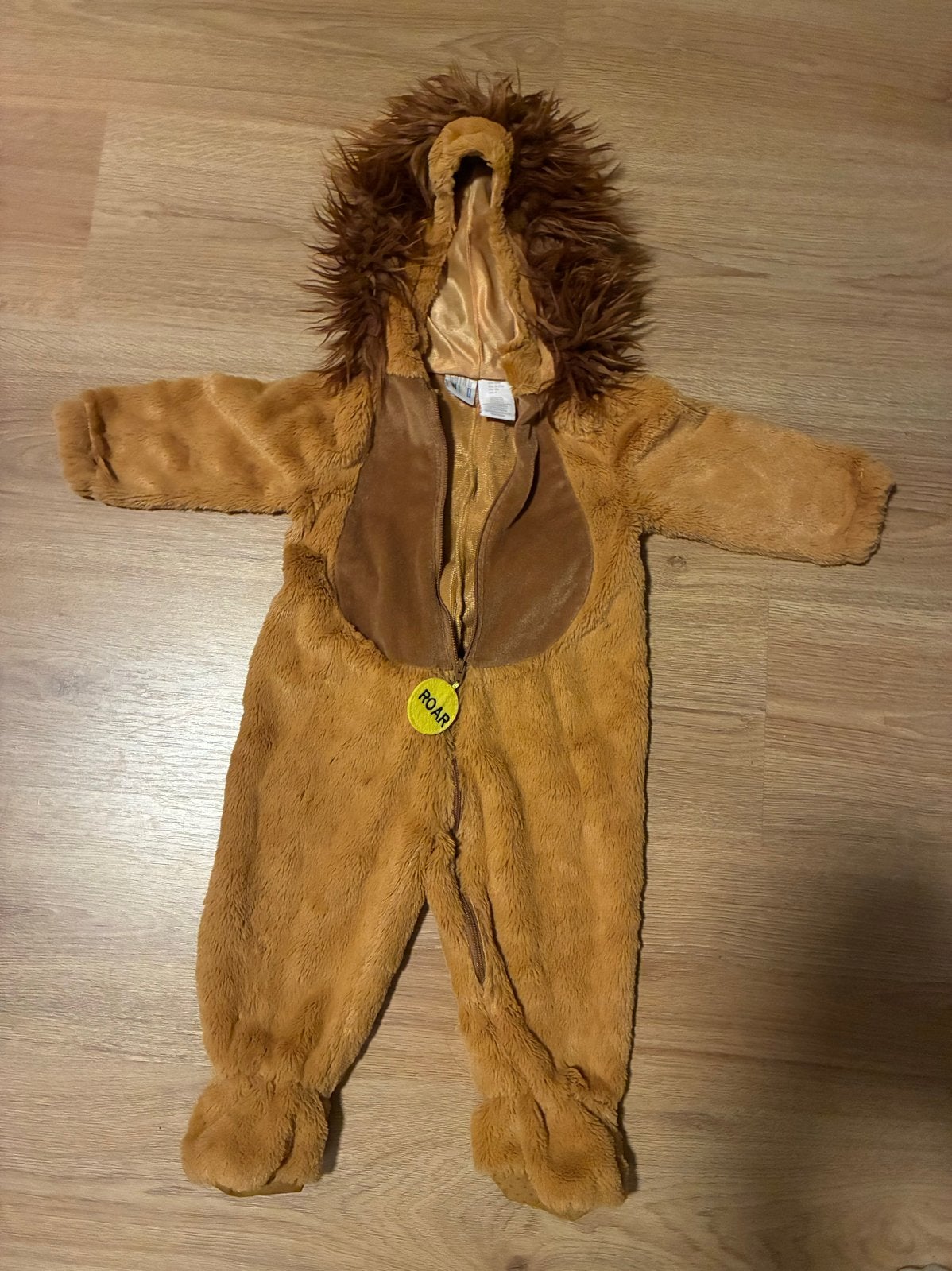 Leuke leeuwenpak voor baby's - Maat 80, Ophalen of Verzenden, Zo goed als nieuw, 104 of kleiner, Jongen of Meisje