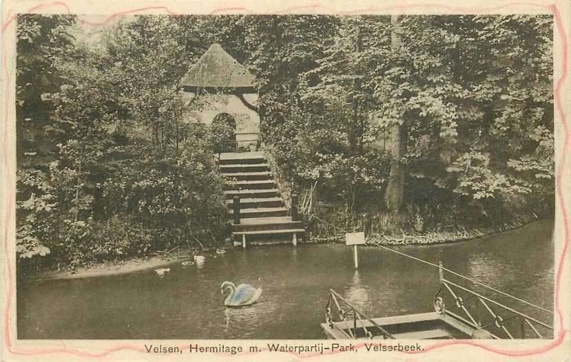 380-117-035 Velsen Hermitage, Verzenden, Voor 1920, Noord-Holland