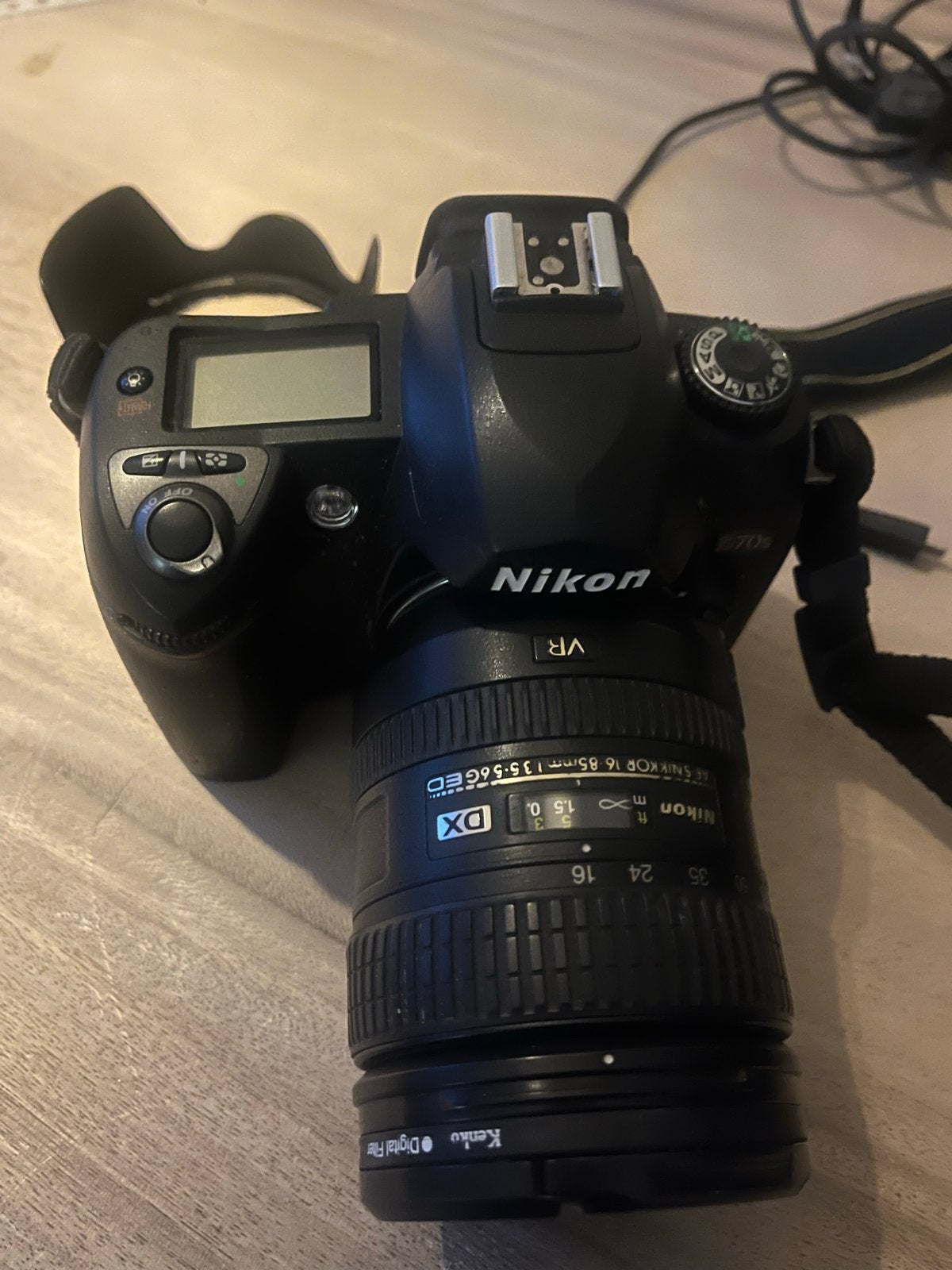 Nikon D70s Spiegelreflexcamera met 2 lenzen en accessoires, Gebruikt, Spiegelreflex, Ophalen of Verzenden, Nikon