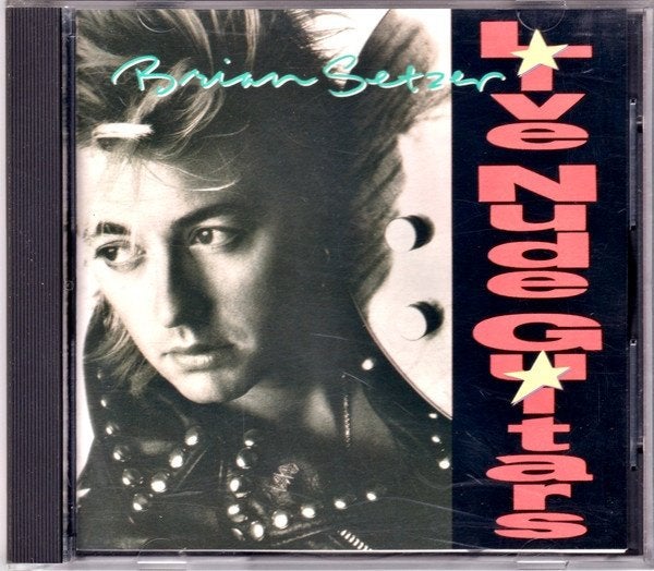 Ruil of koop Brian Setzer Live Nude Guitars (CD 1988 EMI US), Cd's en Dvd's, Ophalen of Verzenden, Gebruikt, Rock-'n-Roll