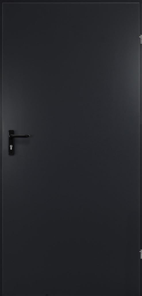 Stalen Volpaneel Buitendeur MZ41 | 89.5 X 201 Cm | Antraciet