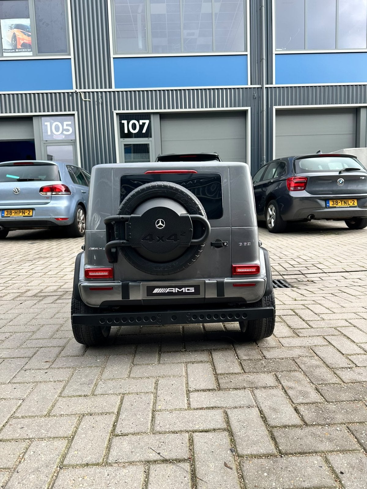 Stoere Mercedes-AMG G63 4x4 Kinderauto met Afstandsbediening, Nieuw