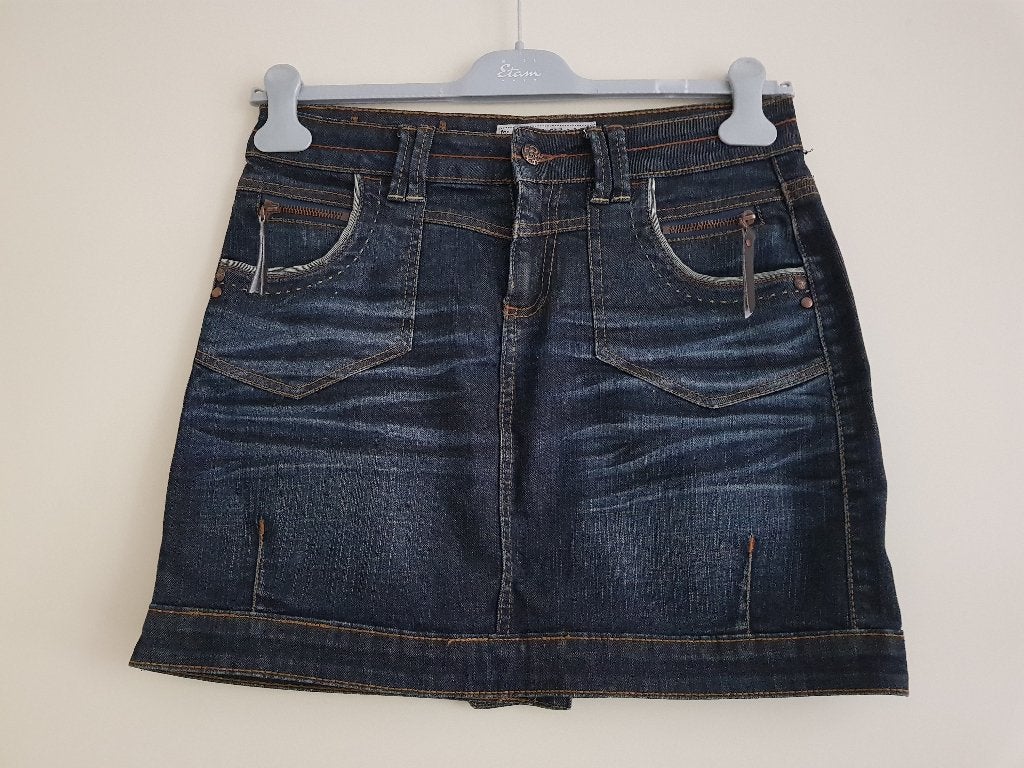 Spijkerrok / rok -- maat S / 36 -- Miss Etam (nieuw!), Blauw, Nieuw, Ophalen of Verzenden, Maat 36 (S)