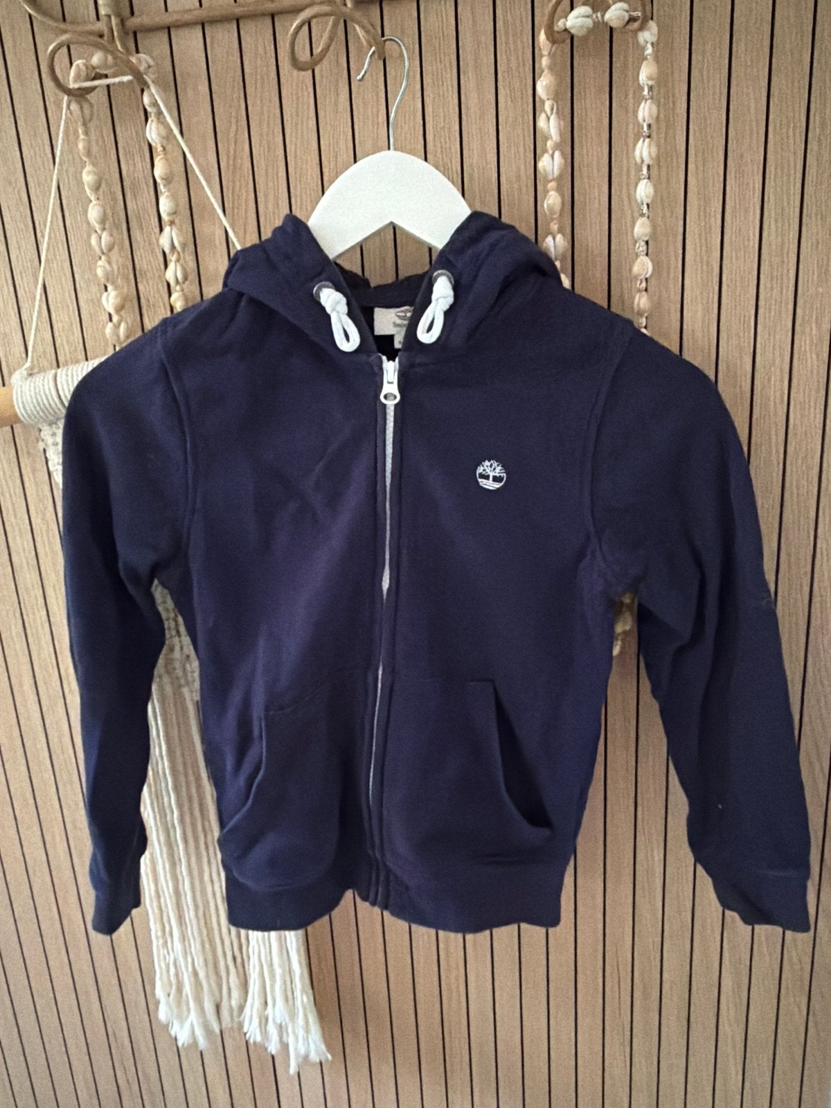 Timberland hoodie maat 8/126, Ophalen, Gebruikt, Jongen of Meisje, Trui of Vest