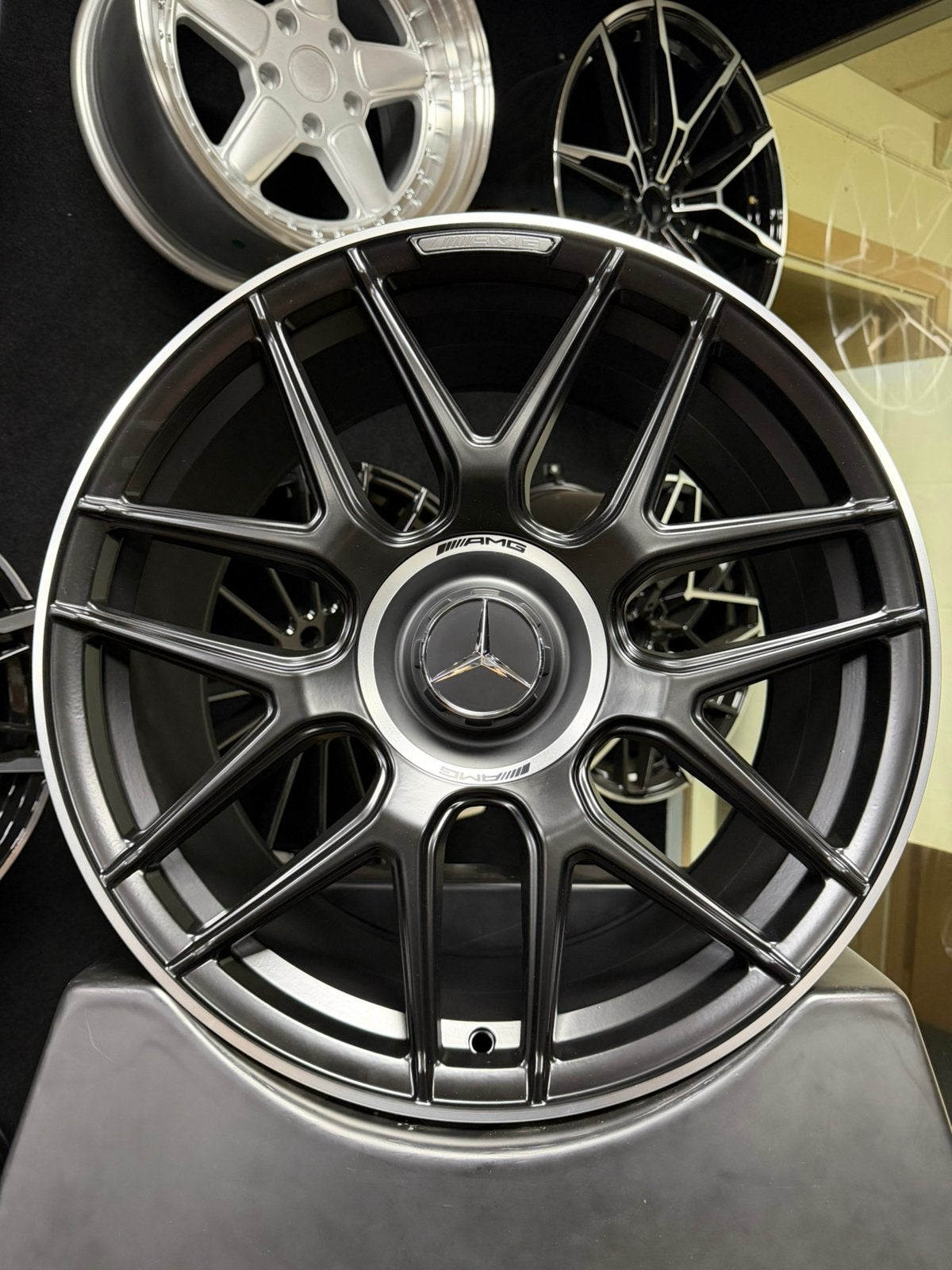 19 inch velgen voor Mercedes AMG 63 look 5x112 breedset C E, 19 inch, Velg(en), Nieuw, Ophalen of Verzenden
