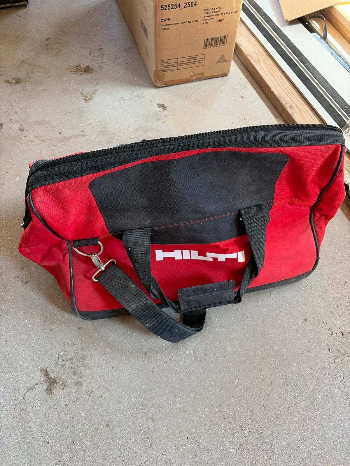 Hilti gereedschapstas XL - Zo goed als nieuw, Ophalen of Verzenden, Zo goed als nieuw
