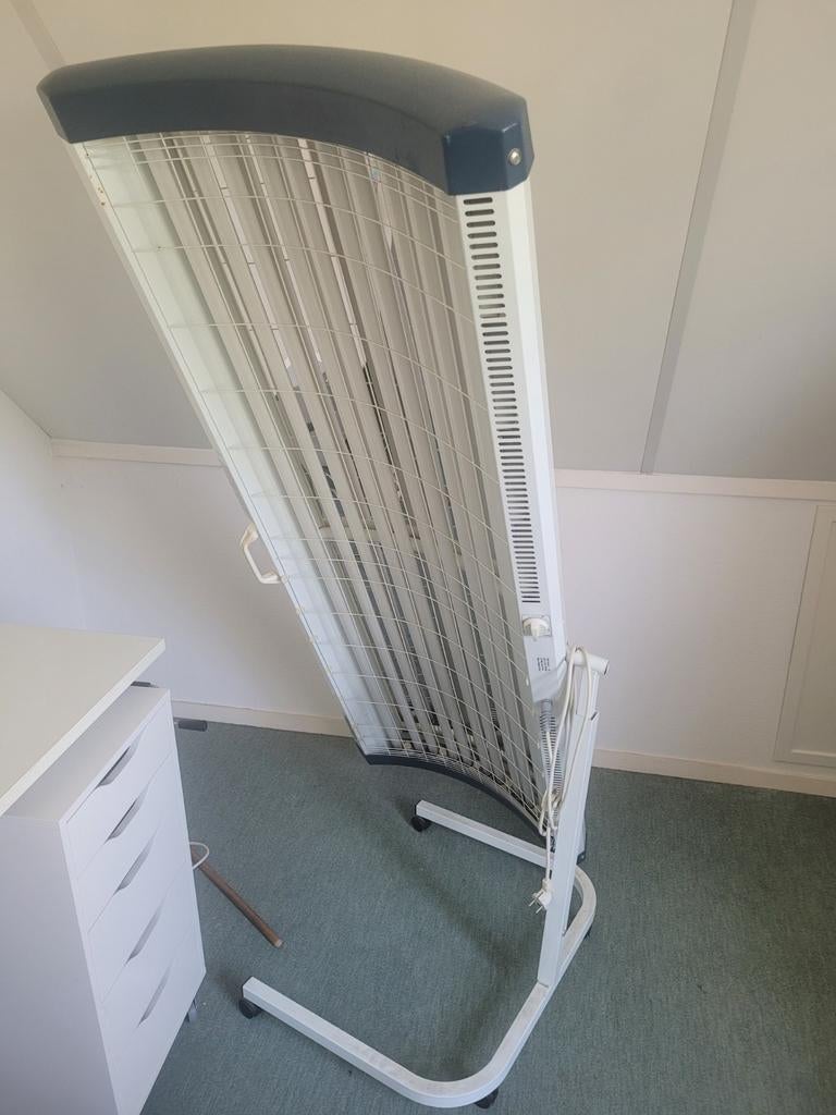 Zonnebank, Ophalen, Zonnebank enkelzijdig, 10 tot 15 lampen
