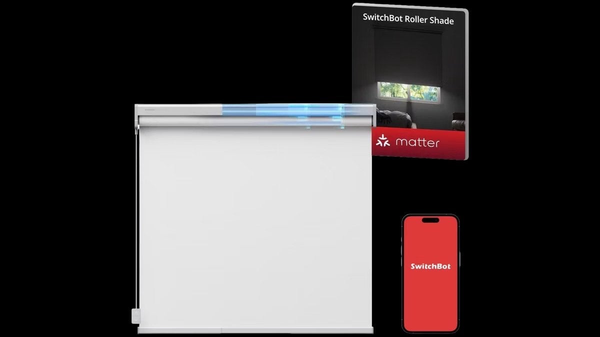 SwitchBot Roller Shade S (58–80 cm) Nieuw in doos!, Overige merken, Wit, Nieuw, Ophalen of Verzenden