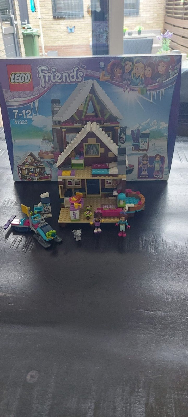 Lego friends 41323 Wintersport chalet, Compleet, Lego, Friends, Ophalen of Verzenden