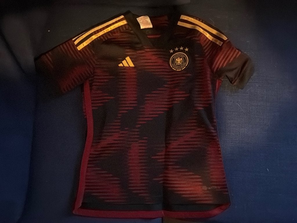 Voetbalshirt Duitsland maat 152, Sport en Fitness, Voetbal, Maat XS of kleiner, Verzenden, Zo goed als nieuw, Shirt
