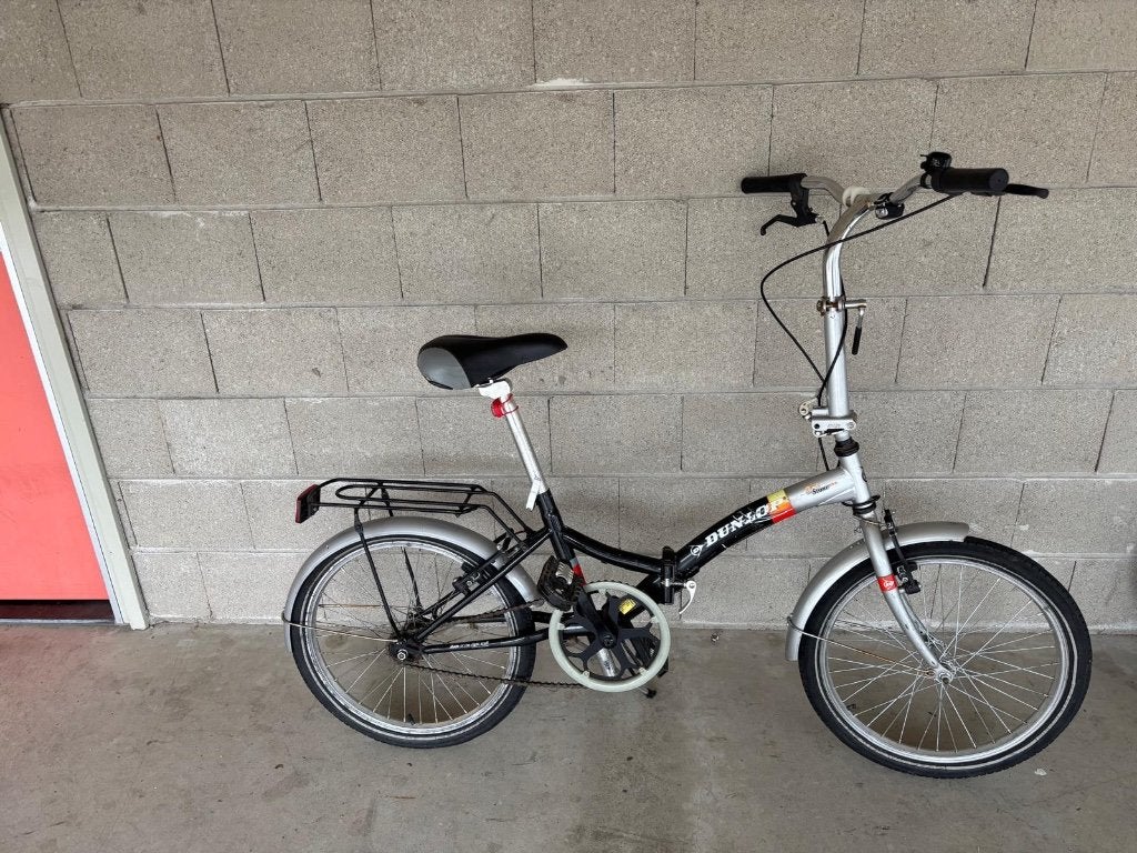 Dunlop Vouwfiets 20 Inch – Nette Staat, Fietsen en Brommers, Fietsen | Vouwfietsen, Overige merken, 20 inch of meer, Velgrem, Versnellingen