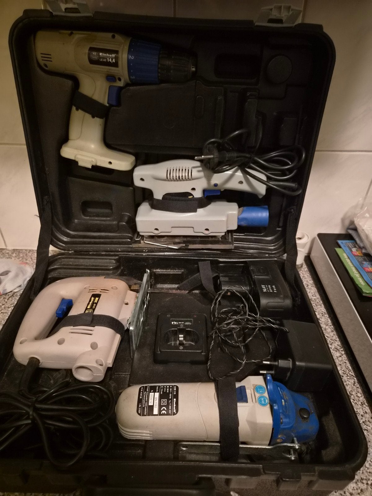 Einhell 40 Jaar Limited Edition Gereedschapskoffer, Ophalen, Gebruikt
