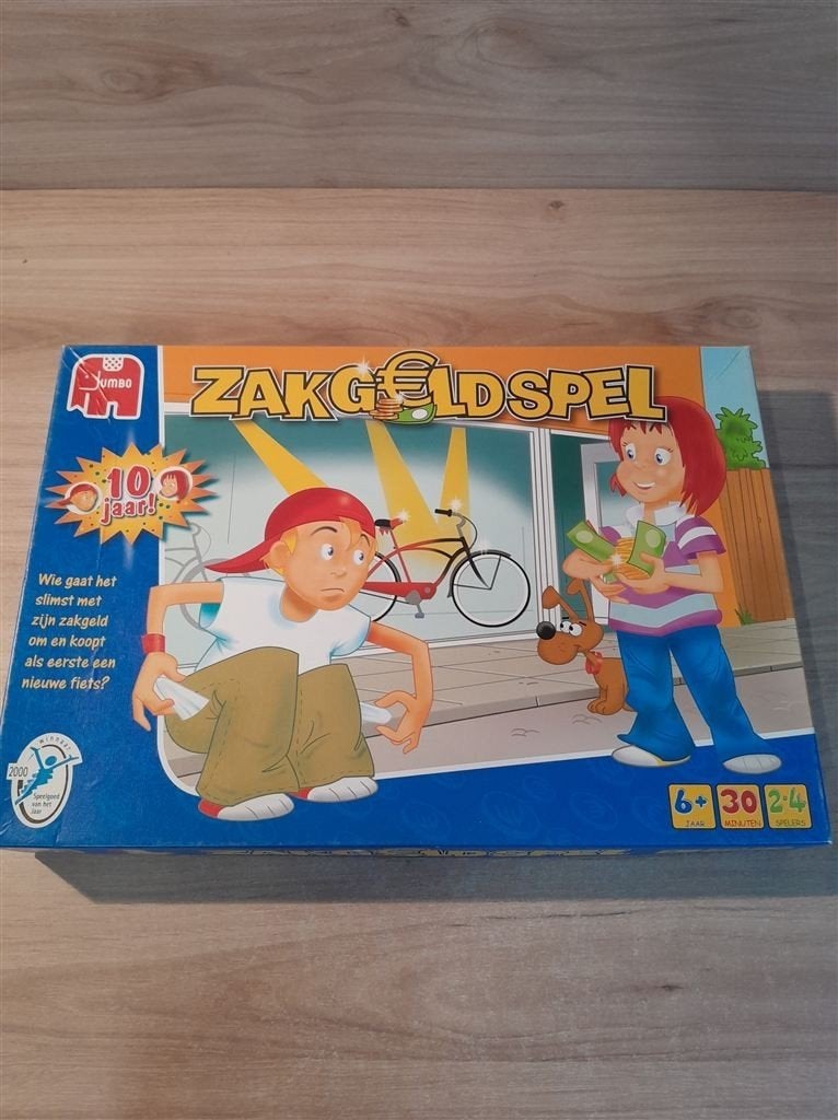 zakgeldspel - s6099, Hobby en Vrije tijd, Gezelschapsspellen | Bordspellen, Verzenden, Zo goed als nieuw