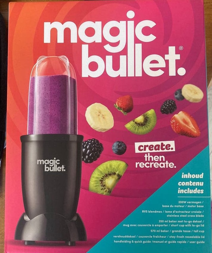 NutriBullet magic bullet, Witgoed en Apparatuur, Blenders, Ophalen of Verzenden, Nieuw, Blender