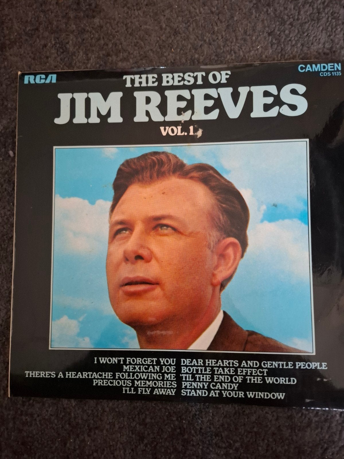 Jim Reeves langspeelplaat, Ophalen of Verzenden, Gebruikt, Overige formaten