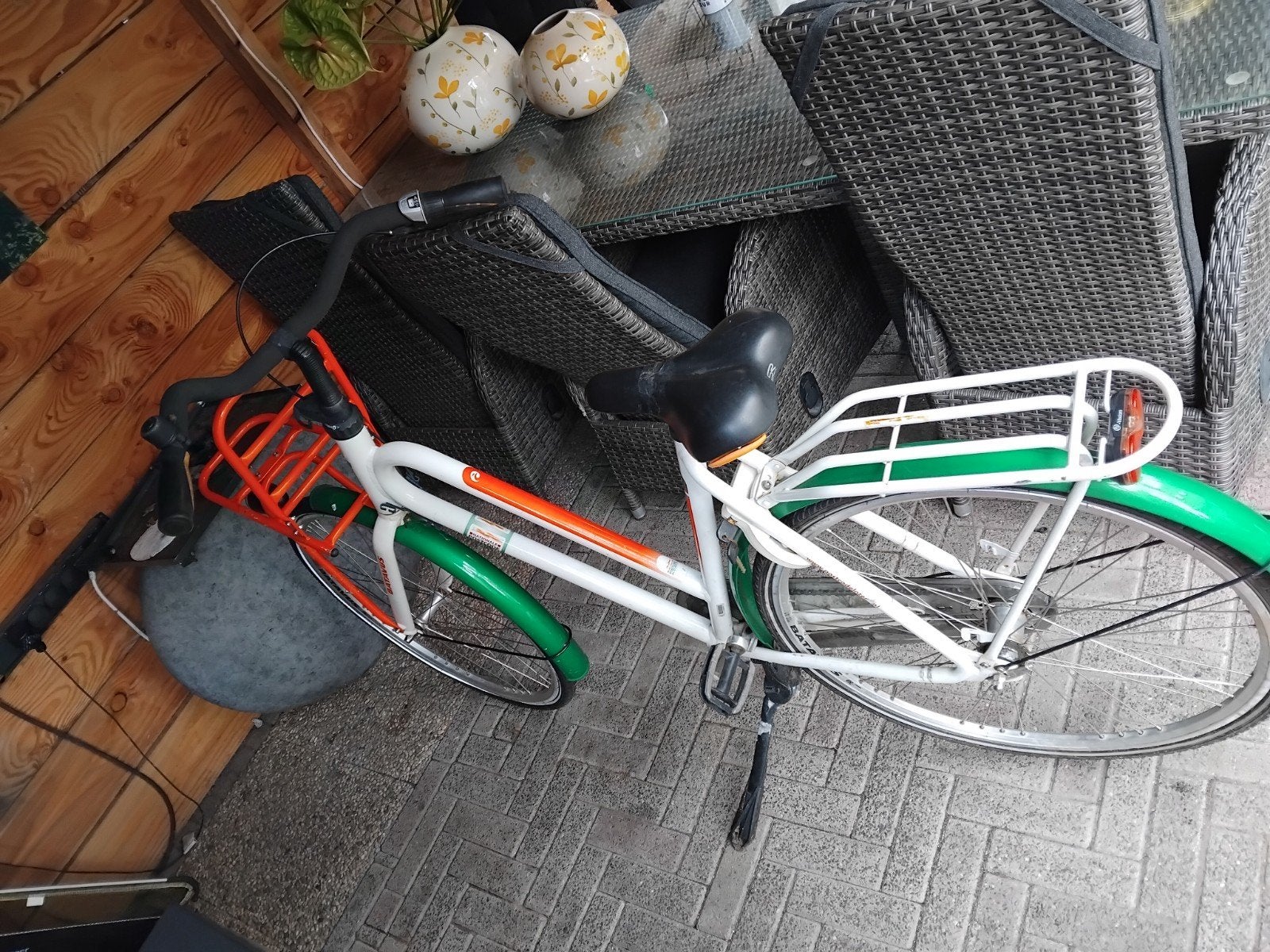 Postcode loterij fiets, Ophalen
