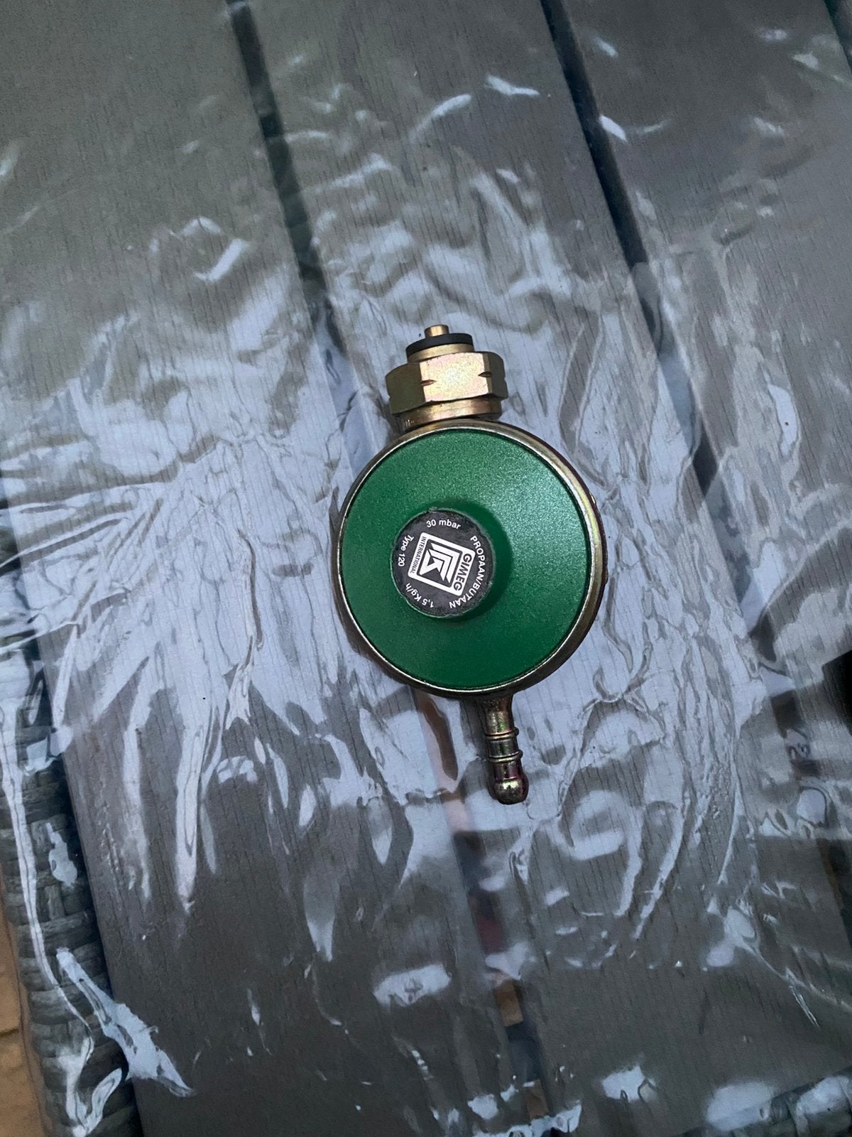 Gas, Ophalen of Verzenden, Zo goed als nieuw, Overige materialen