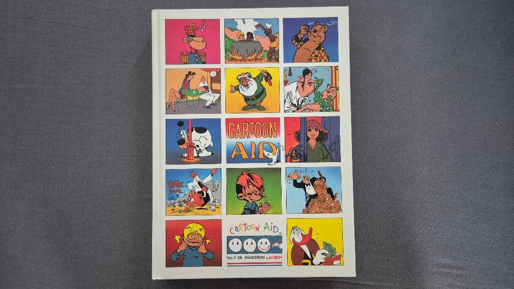 Cartoon strip-boek, Eén stripboek, Ophalen of Verzenden, Gelezen