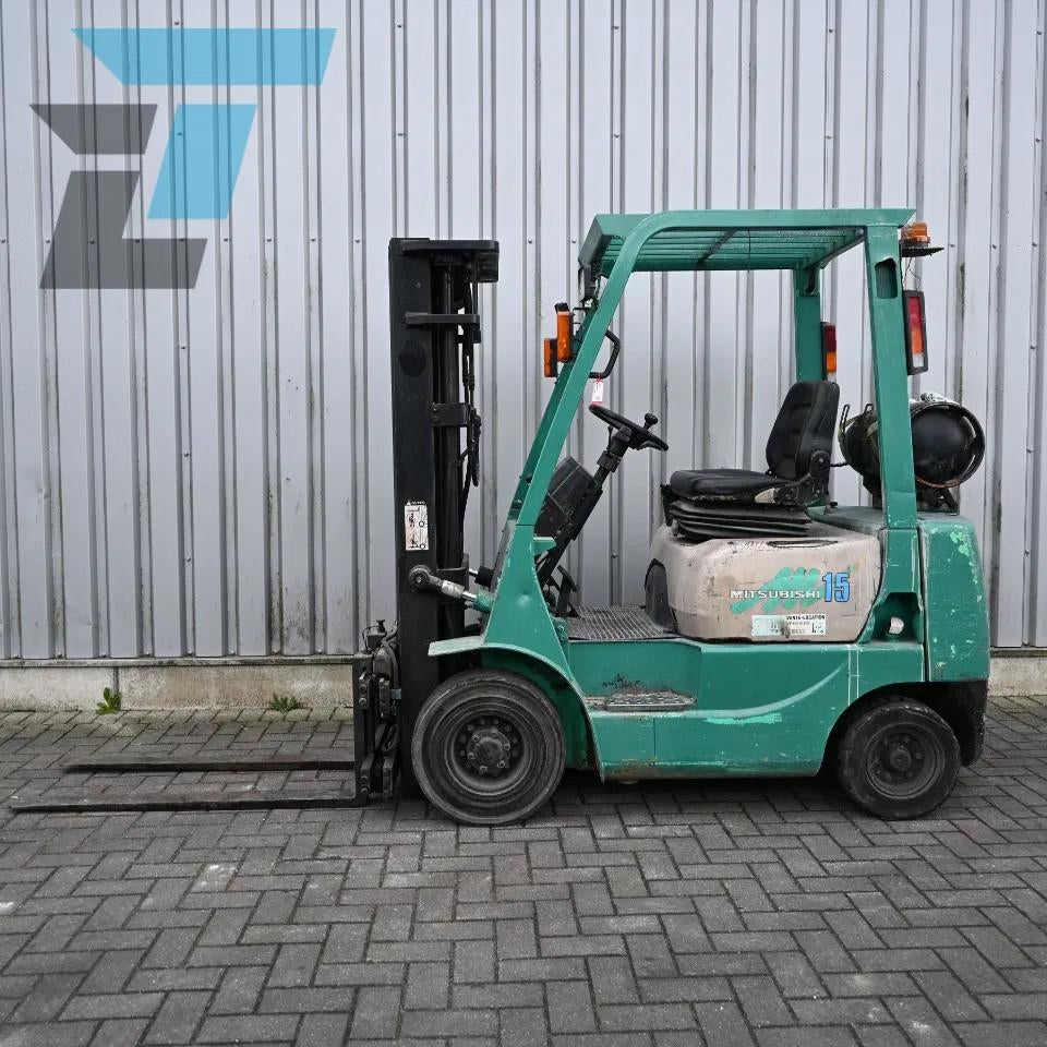 Mitsubishi FG15 LPG Heftruck (bj 1996), Zakelijke goederen, Machines en Bouw | Heftrucks en Intern transport, Heftruck, LPG, 1000 tot 2000 kg