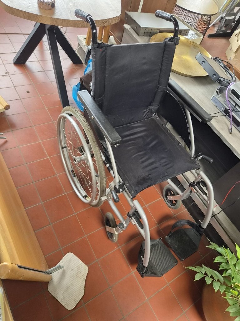 Breezy rolstoel handbewogen inklapbaar  CS27243, Ophalen, Inklapbaar, Gebruikt, Handbewogen rolstoel