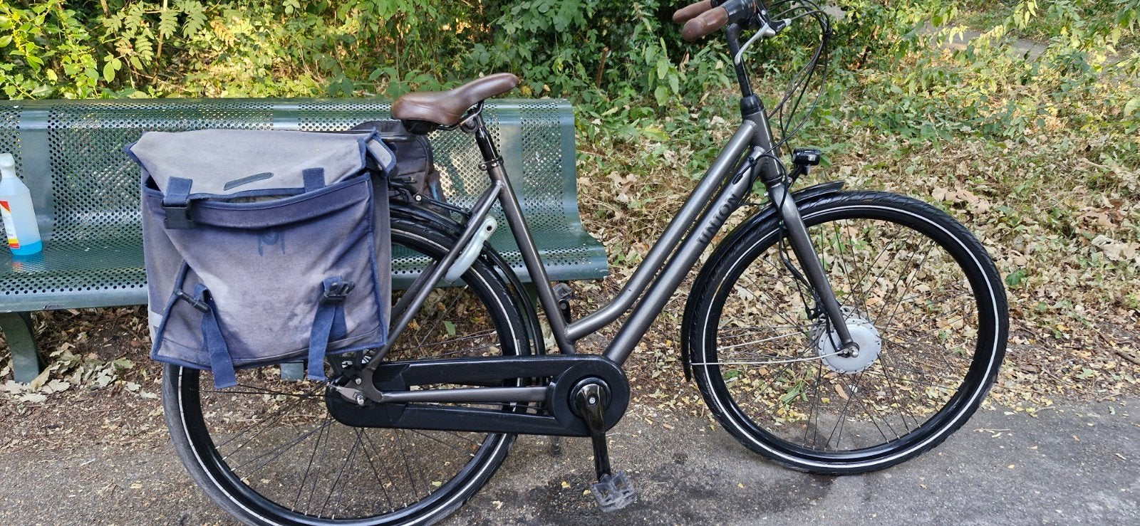 Union error 30 dus defect accu is al verkocht, Overige merken, Velgrem, Ophalen of Verzenden, 53 tot 56 cm