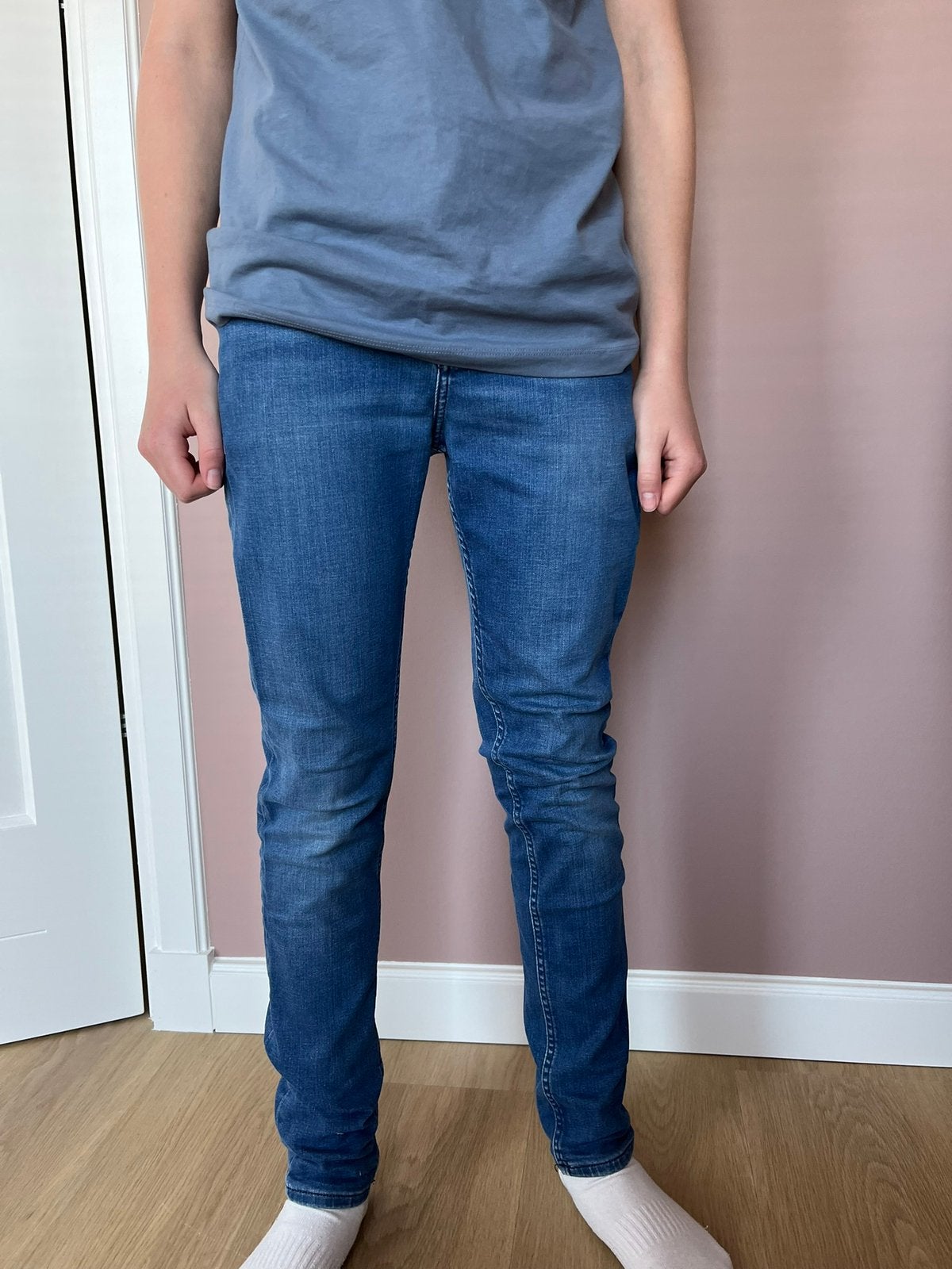 Tommy Hilfiger spijkerbroek slim fit maat 164, Kinderen en Baby's, Kinderkleding | Maat 164, Ophalen of Verzenden, Zo goed als nieuw