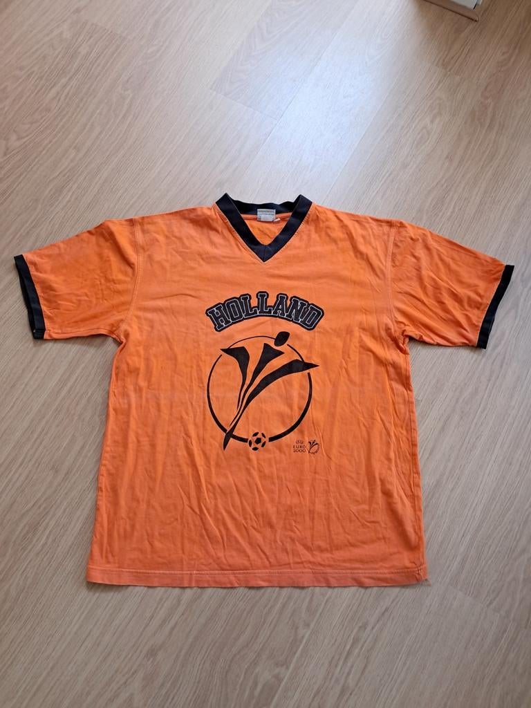 Vintage Holland Euro 2000 T-shirt Maat XXL, Groter dan maat XL, Ophalen of Verzenden, Gebruikt, Shirt