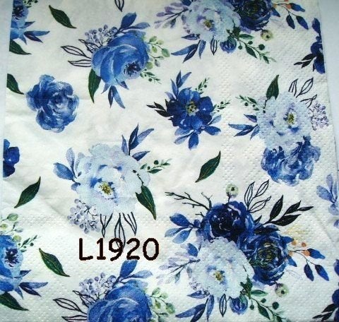 Servetten decoupage/bullet journal - Rozen L1920, Verzenden, Nieuw