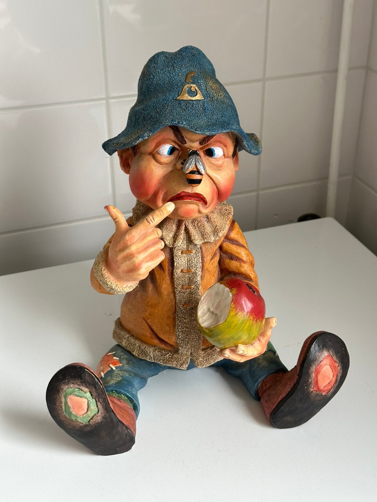 Originele laaf met wesp op neus, Ophalen of Verzenden, Zo goed als nieuw, Beeldje of Poppetje