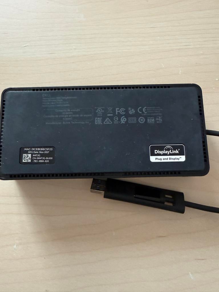 Dell Docking Station - Universele USB 3.0 Dock, Ophalen of Verzenden, Gebruikt, Docking station, Laptop