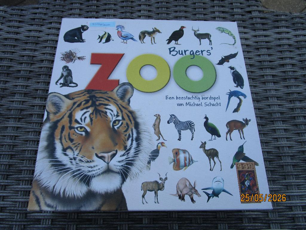 Bordspel "Burgers zoo" 999 games, Hobby en Vrije tijd, Gezelschapsspellen | Bordspellen, Vijf spelers of meer, Ophalen of Verzenden