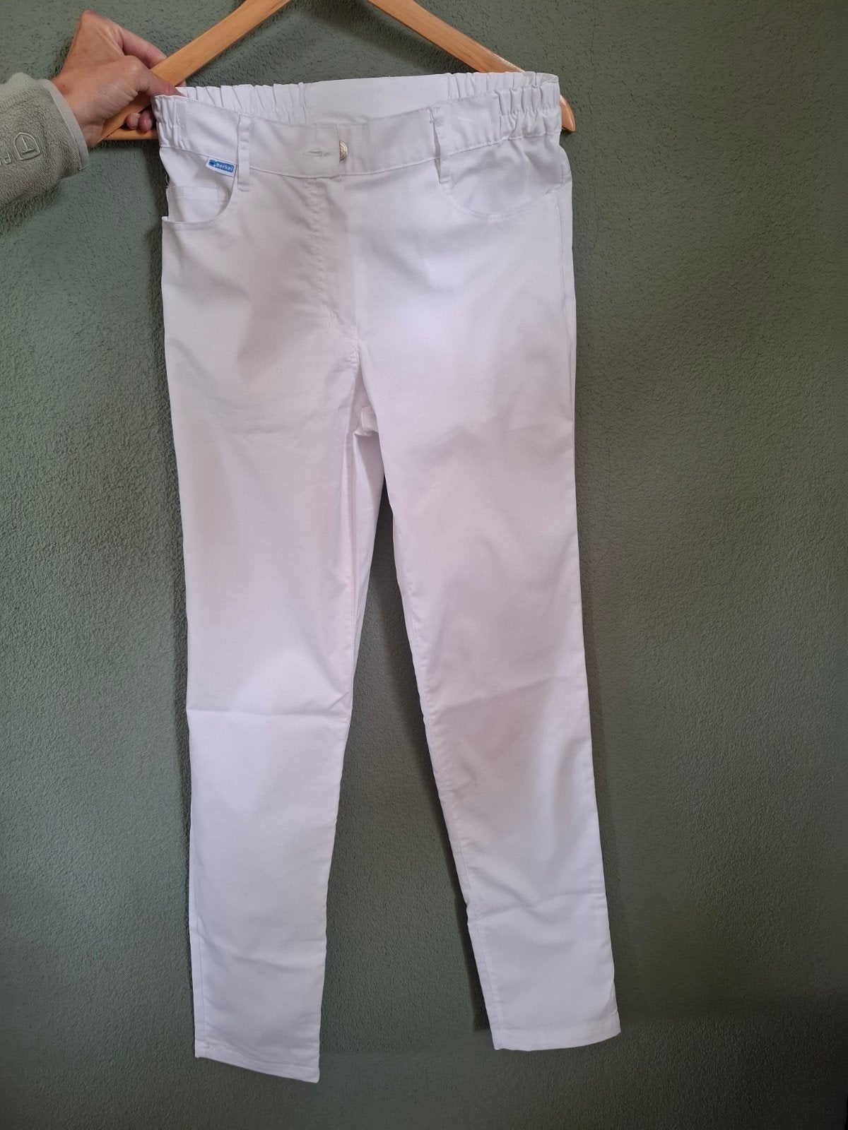 Witte zorgbroek De Berkel, maat 34, zo goed als nieuw, Wit, Ophalen of Verzenden, Zo goed als nieuw, Maat 34 (XS) of kleiner