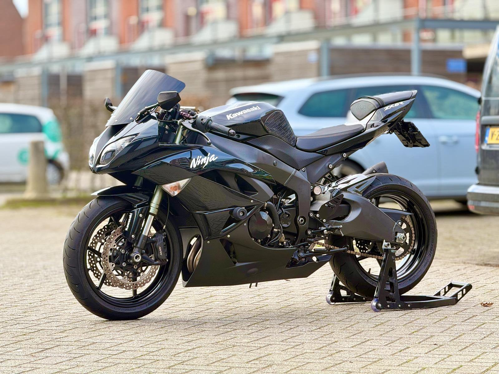 Kawasaki zx6R. Mega dik!, Occasion, 4 cilinders, Motorrijbewijs A, Super Sport