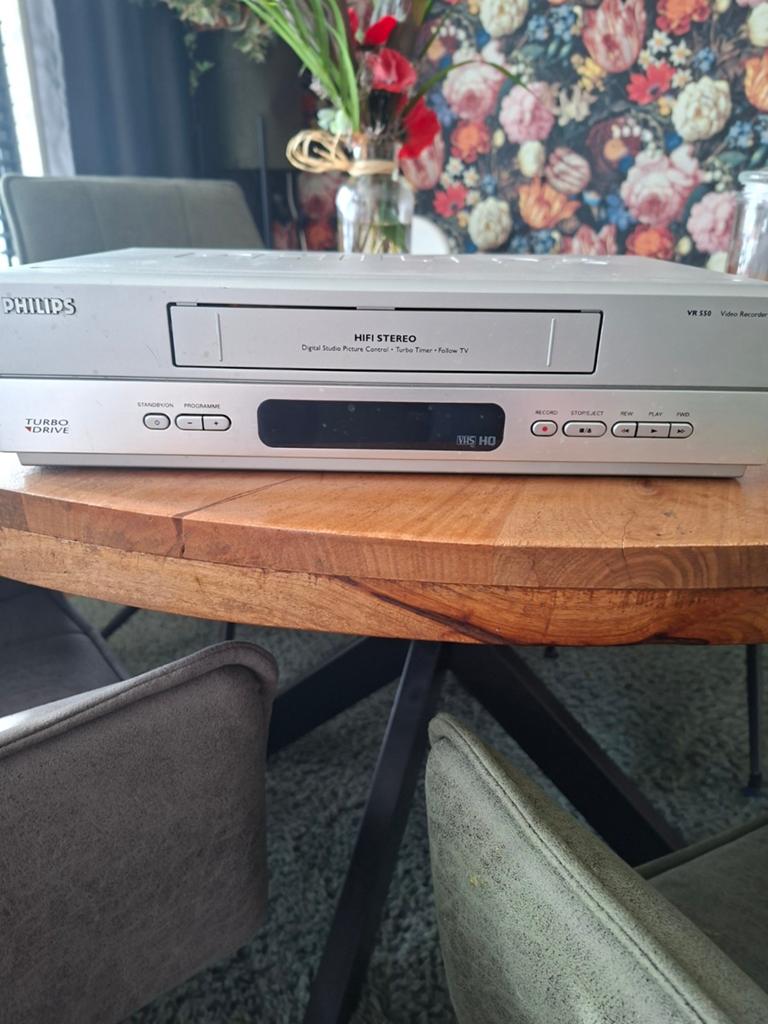 Philips videorecorder, Ophalen of Verzenden, Zo goed als nieuw, VHS-speler of -recorder