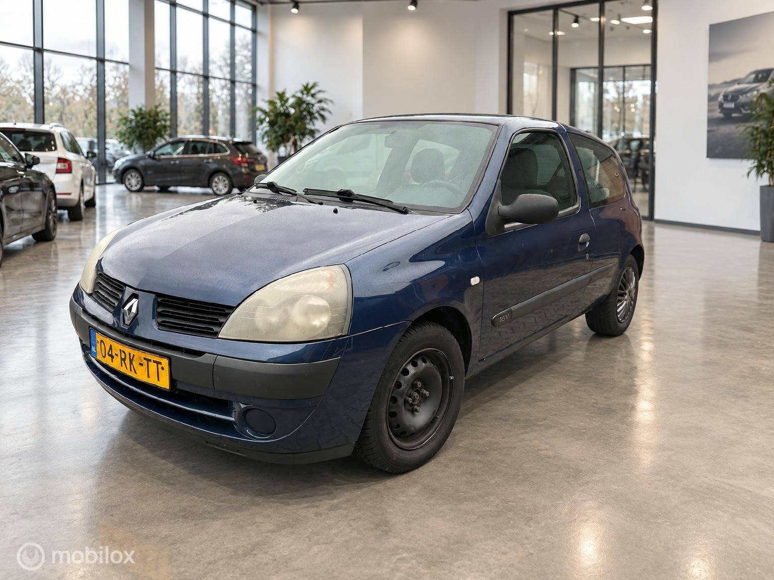 Renault Clio 1.2-16V Authentique Basis Nieuwe APK, Auto's, Gebruikt, 31 €/maand, 4 cilinders, Blauw