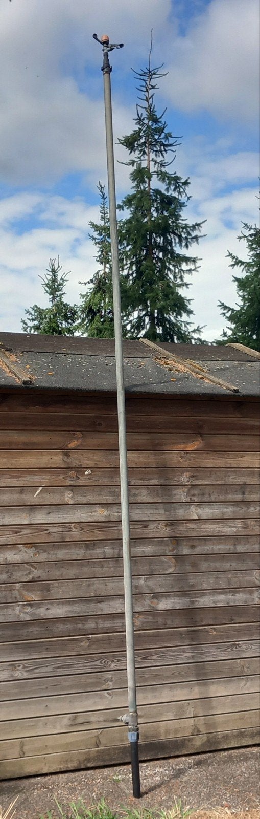 26 stuks staande beregeningsbuizen met sproeiers, Ophalen, Zo goed als nieuw, Sectorsproeier