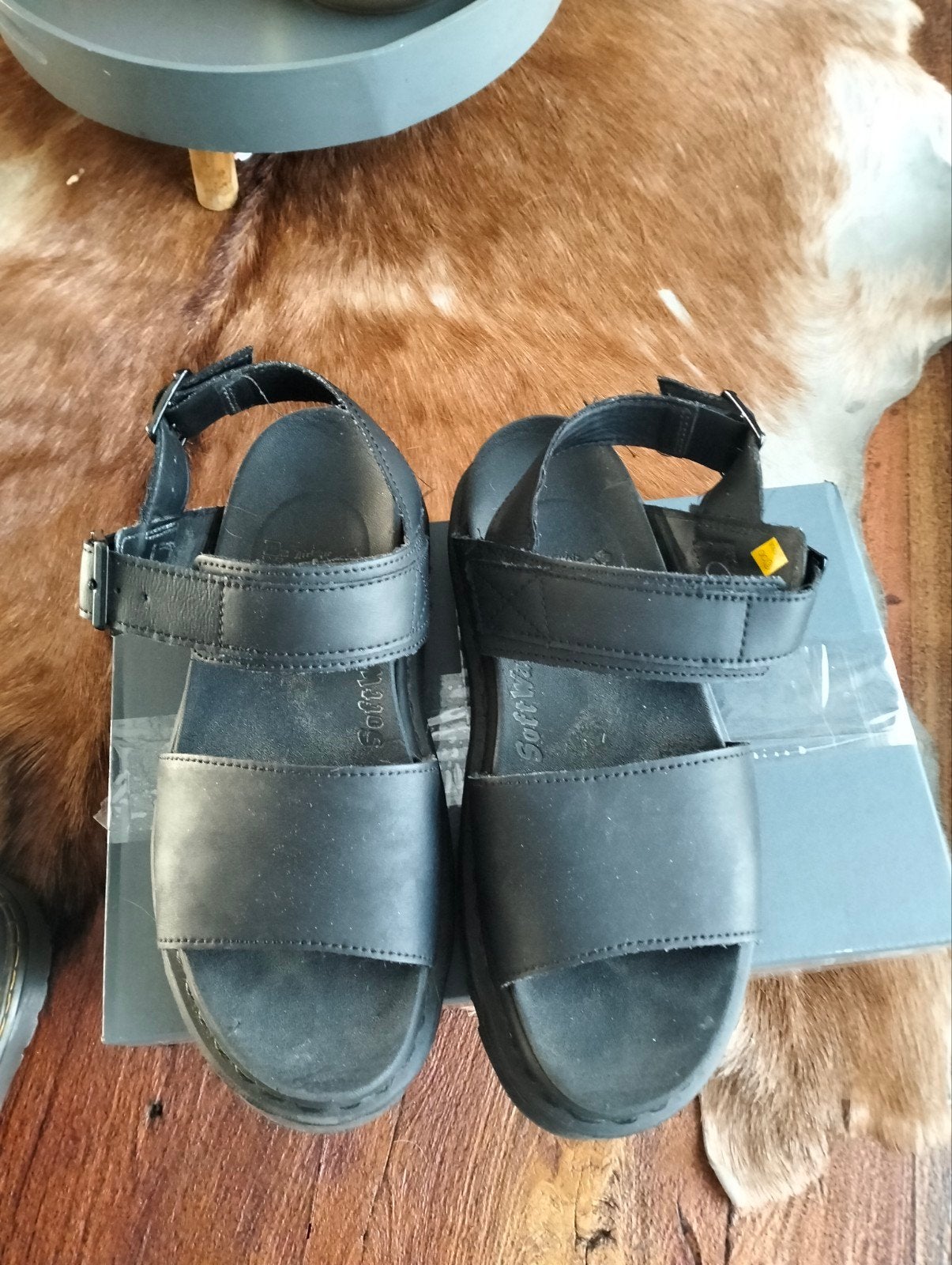Dr martens sandalen, Ophalen of Verzenden, Zwart, Sandalen of Muiltjes