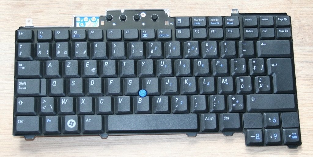 Dell Latitude D620/ D630/ D830 Azerty BE toetsenbord 0UP828, Computers en Software, Toetsenborden, Ophalen of Verzenden, Dell