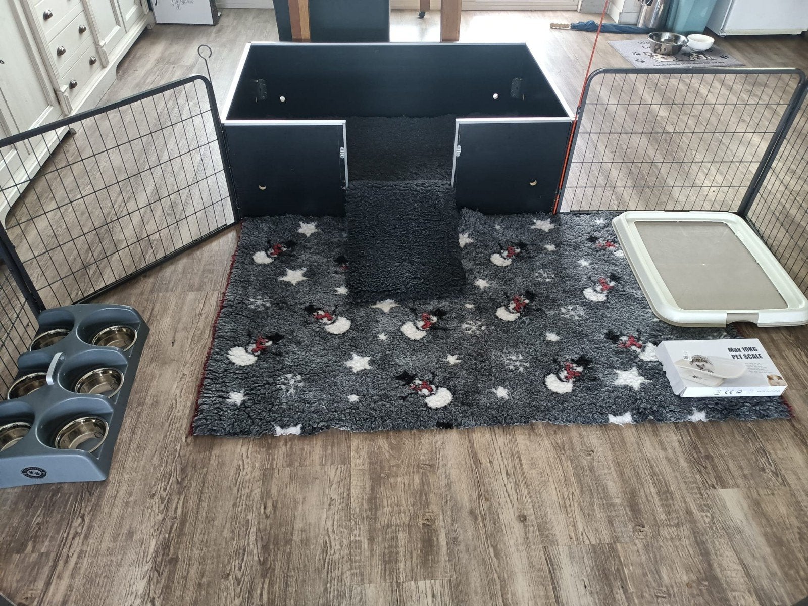 mooie werpkist met toebehoren voor middelgrote hond, Ophalen, 110 cm of meer, Minder dan 65 cm